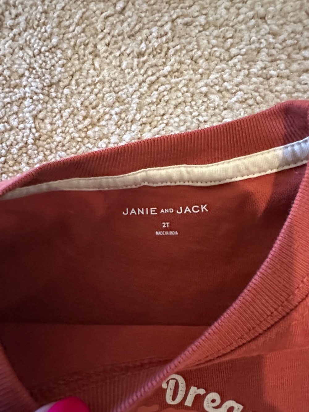 Janie and Jack Rust Red 'Desert Dreaming' Graphic Tee - Picture 3 of 4